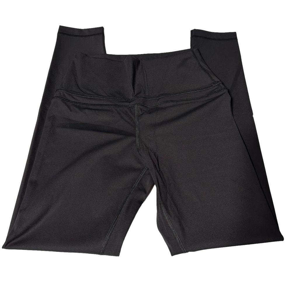 CRZ Yoga Buttery Soft Nakedfeel Double Waistseam Black Yoga Leggings XS - Picture 5 of 9